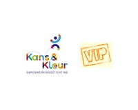 Logo VIP-pool voor Samenwerkingsstichting Kans & Kleur